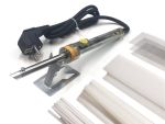 Schweißkolben SK60.0 PE-HD Set Natur mit Schweißstäbe + Platten + Bewehrungsnetz | az-reptec